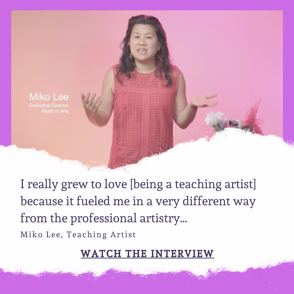 미코 리, 교육 예술가